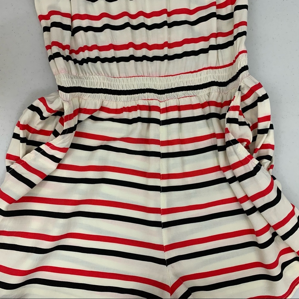 H & M Divided Women’s Striped Romper - Picture 6 of 12
